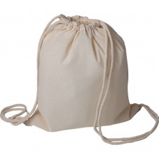 1080 BOLSA NATURAL - ZAINO A SACCA IN COTONE 130 GR.