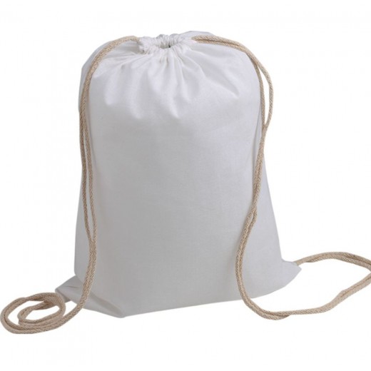 1081 BOLSA - ZAINO A SACCA IN COTONE 130 GR.