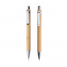 5575 SET PENNA E MATITA BAMBOO