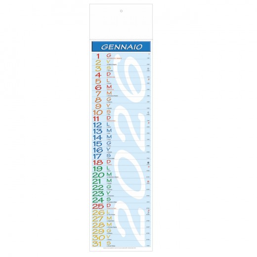 B095 CALENDARIO OLANDESE SILOUETTE