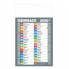 B100 CALENDARIO OLANDESE ECONOMIC MULTICOLOR