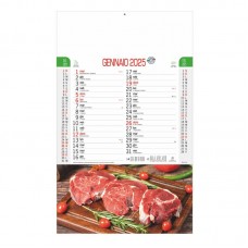 B/49  - CALENDARIO  CARNE