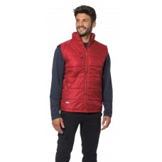 GILET NYLON IMBOTTITO ARES ROSSO