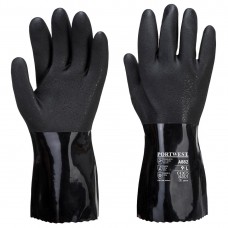GUANTO PROTEZIONE CHIMICA ESD IN PVC TRIVALENTE A882