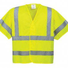 GILET A MANICHE CORTE HI-VIS C471
