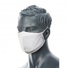 MASCHERA IN TESSUTO ANTIMICROBICO A 2 STRATI (25PZ) CV22