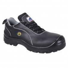 SCARPA DI SICUREZZA IN PELLE S1 ESD IN COMPOSITO TRIVALENTE  FC02