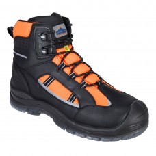 SCARPONCINO PORTWEST TRIVALENTE RETROGLO IN COMPOSITO HI-VIS S3 WR ESD FC59