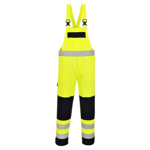 SALOPETTE HI-VIS PENTAVALENTE MULTI NORMA FR63