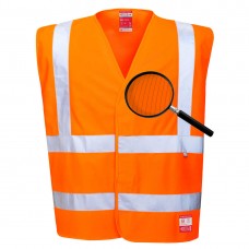 GILET HI-VIS IGNIFUGO - ANTISTATICO TRIVALENTE FR71