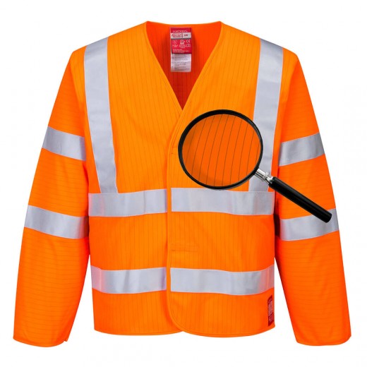 GIACCA HI-VIS IGNIFUGA - ANTISTATICA TRIVALENTE FR85