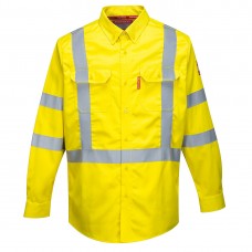 CAMICIA HI-VIS FR BIZFLAME 88/12 TRIVALENTE FR FR95