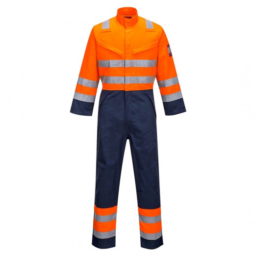 TUTA MODAFLAME RIS NAVY/ORANGE PENTAVALENTE MV29