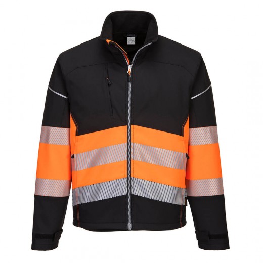 GIACCA SOFTSHELL PW3 HI-VIS CLASSE 1 PW375