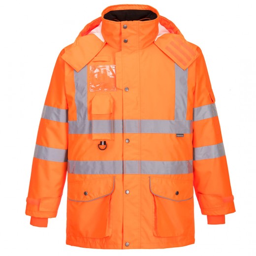 GIACCA TRAFFIC 7 IN 1 RIS HI-VIS RT27