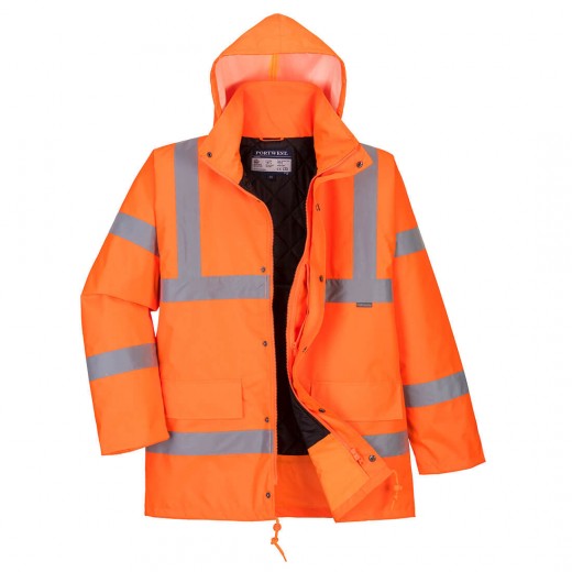 GIACCA TRASPIRANTE HI-VIS RIS RT34