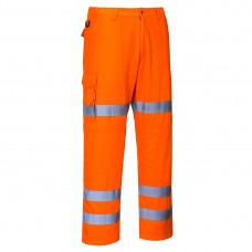 PANTALONI COMBAT A TRE BANDE HI-VIS RT49