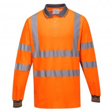 POLO MANICHE LUNGHE COTTON COMFORT HI-VIS S271