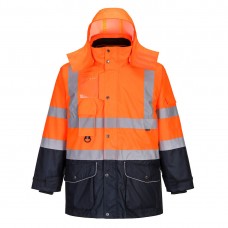 GIACCA TRAFFIC BICOLORE 7 IN 1 HI-VIS S426