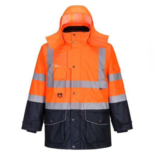 GIACCA TRAFFIC BICOLORE 7 IN 1 HI-VIS S426