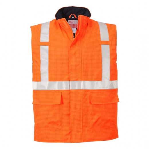 GILET BIZFLAME RAIN MULTINORMA HI-VIS S776