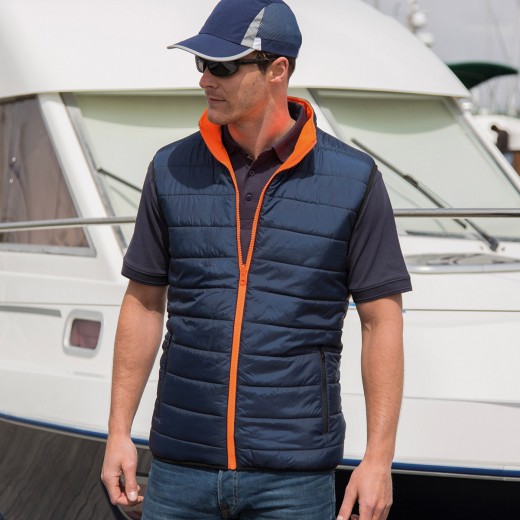 REVERSIBLE SAFETY GILET 100%P