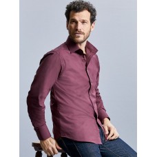 MEN'S LONG SLEEVE EASY CARE FITTED SHIRT JE946M