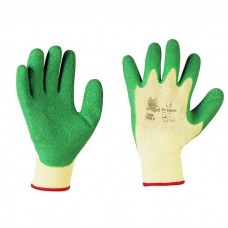 GUANTO LATTICE VERDE SUPP. COTONE 3084