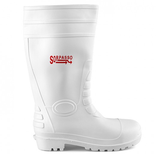 STIVALE PVC BIANCO S4 SOLO PUNTALE 4024B