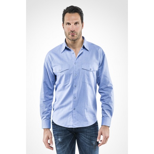 CAMICIA OXFORD MANICA LUNGA 60100