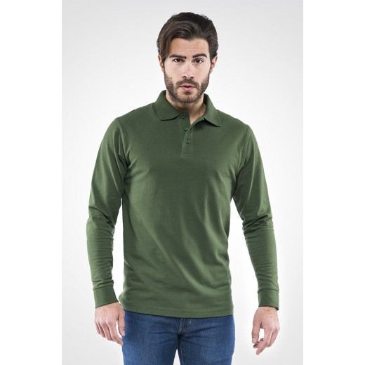 POLO BECKER MANICA LUNGA 200 GR E0406