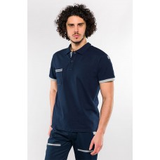 POLO ARIA SJ BLU/GRIGIO N170BG