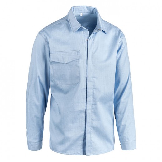 CAMICIA OXFORD AZZURRA TRIVALENTE MULTINORMA X160AZ