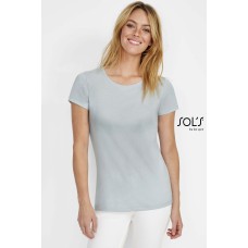 T-SHIRT DONNA SLIM GIROCOLLO MARTIN WOMEN 02856