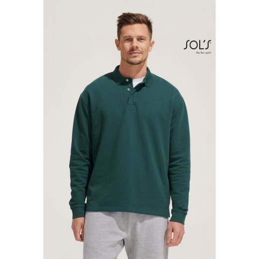 FELPA COLLO A POLO ECO-FRIENDLY HERITAGE 03990
