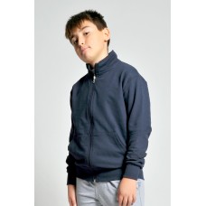 JACKET BAMBINO FELPA F/T 70/25/5% COT/POL/ELA 240  IT0332