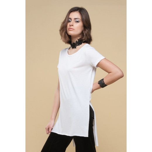 MAGLIA DONNA MODAL C/T M/C 50/50% COT/MOD 110 GR/M IT682