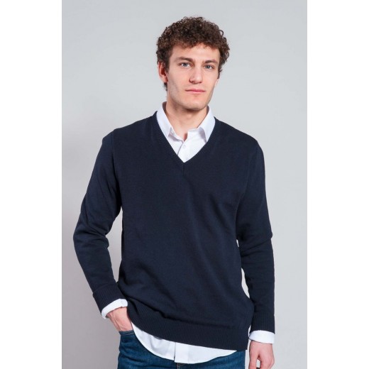 PULLOVER C/V 100% COT. RIGENERATO  IT910