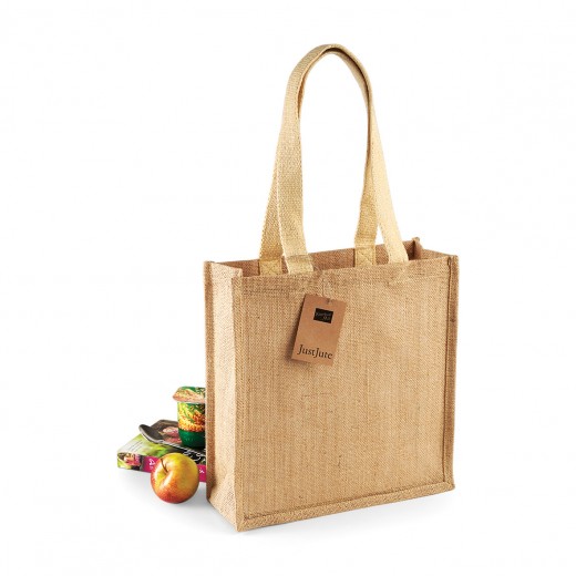 JUTE COMPACT TOTE 30X30X12