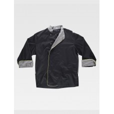GIACCA CUOCO MANICA LUNGA TESSUTO ANTIMACCHIA B9240