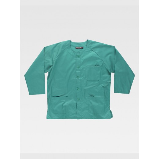 CASACCA UNISEX MANICA LUNGA CON BOTTONI B9410