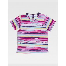 CASACCA UNISEX TESSUTO ELASTICIZZATO STAMPATO B9857