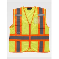 GILET TESSUTO IN RETE ALTA VISIBILITA CLASSE 2 C3623