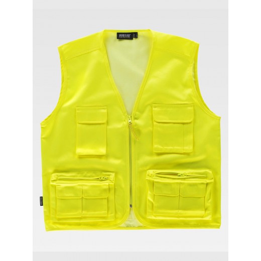 GILET MULTITASCHE LEGGERO ALTA VISIBILITA C3640