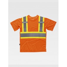 T-SHIRT MANICA CORTA ALTA VISIBILITA CLASSE 2 C3645