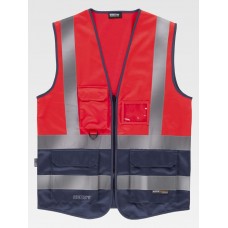 GILET ALTA VISIBILITA E BANDE RIFRANGENTI C3667
