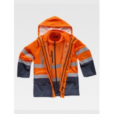 PARKA 4 IN 1 ALTA VISIBILITA CLASSE 2 C3745