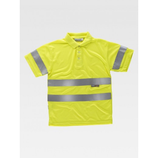 POLO MANICA CORTA ALTA VISIBILITA CLASSE 2 C3880