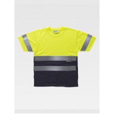 T-SHIRT MANICA CORTA ALTA VISIBILITA CLASSE 1 C3941