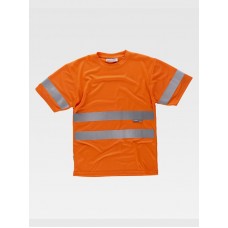 T-SHIRT MANICA CORTA ALTA VISIBILITA CLASSE 2 C3945